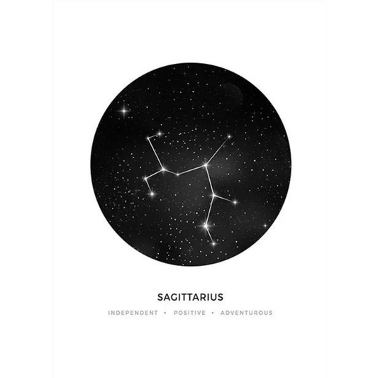affiche astrologie sagittaire
