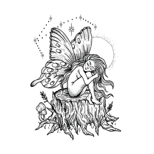 Tatouage papillon Femme