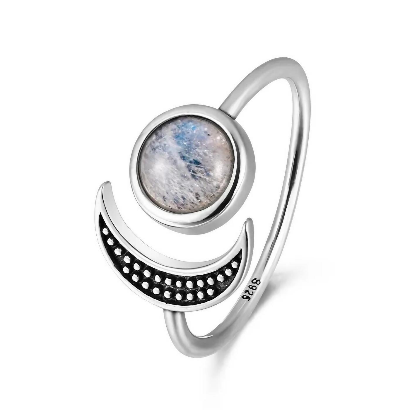 bague pierre de lune