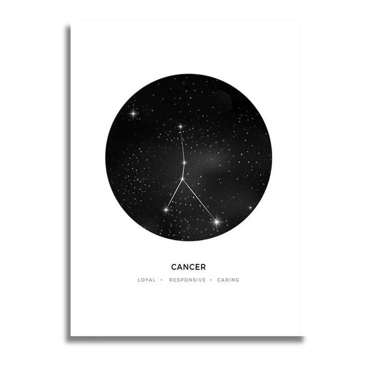 Affiche astrologie Cancer