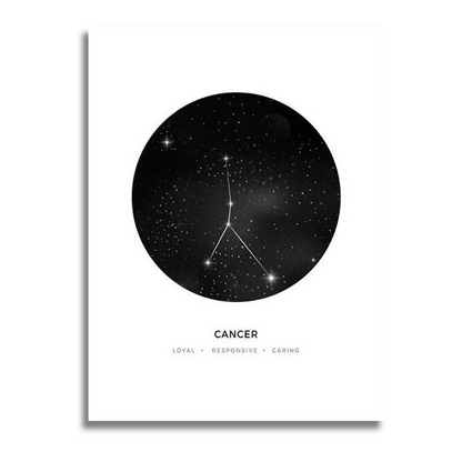 Affiche astrologie Cancer