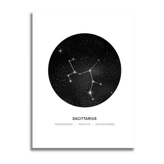 Affiche astrologie Sagittaire